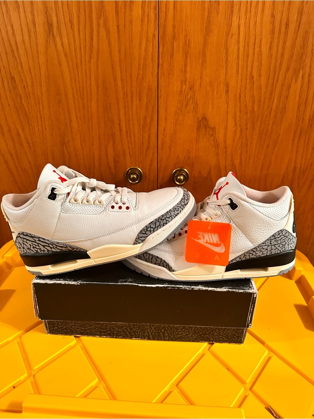 Jordan 3 Retro "White Cement Reimagined" 2023 DN3707-100 ($300 in market)